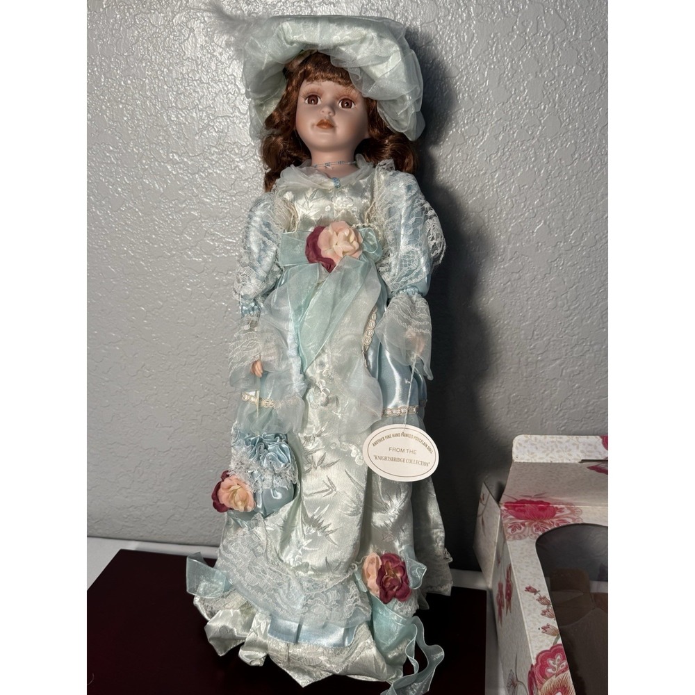 Knightsbridge Collection Fine Bisque Genuine Porcelain Doll D278 Judith 1 of 5k - Picture 1 of 13